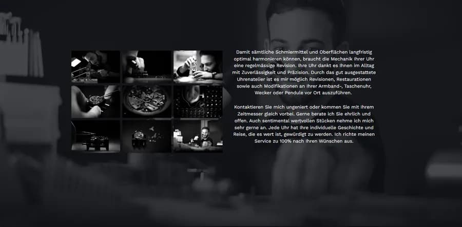 Screenshot des Projekts