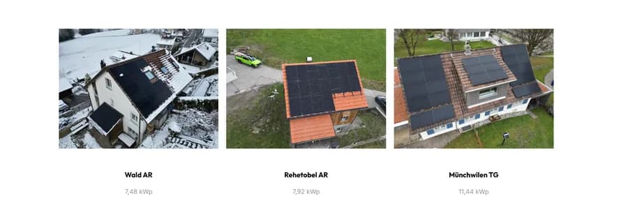 Screenshot des Projekts