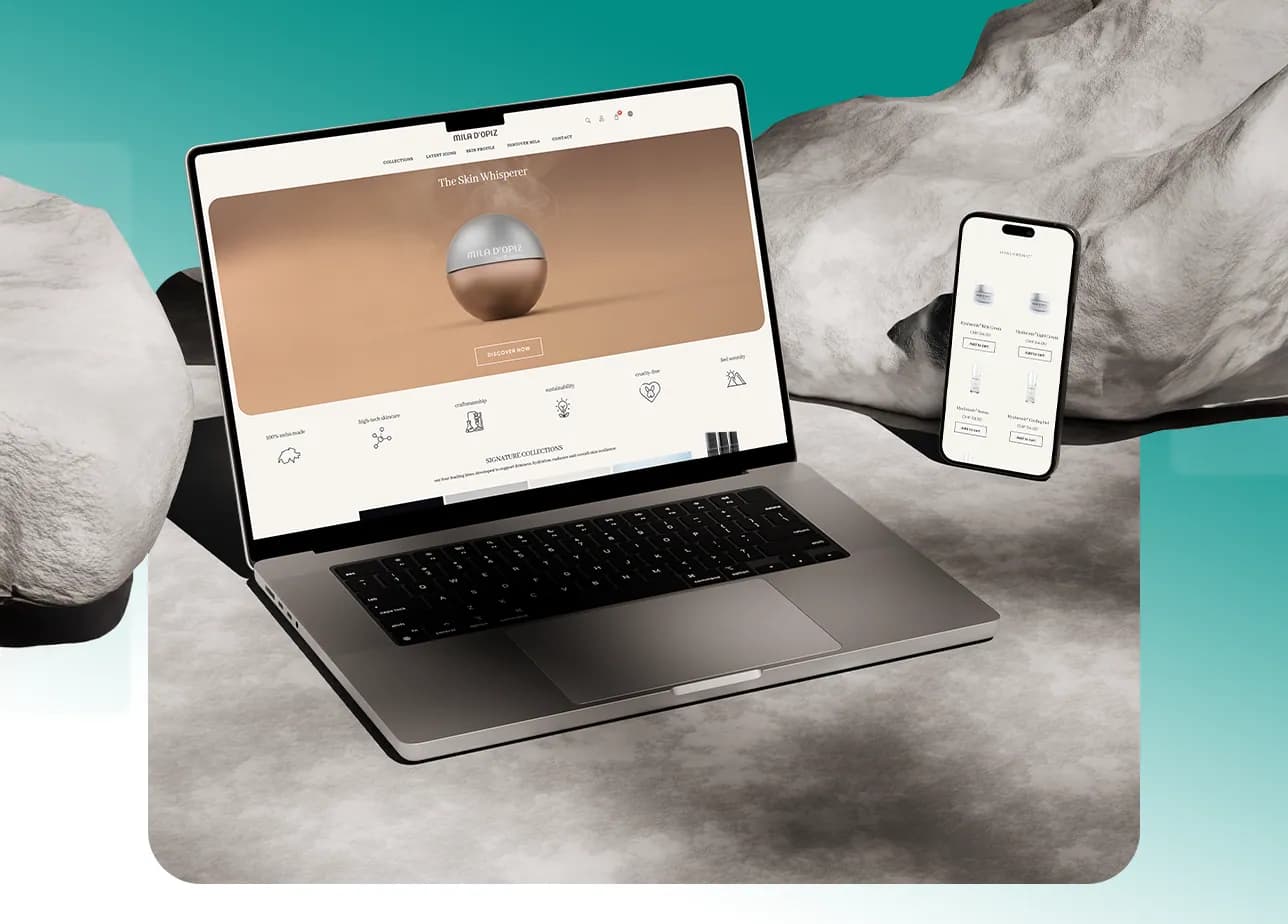 Website-Projekt Mila d’opiz