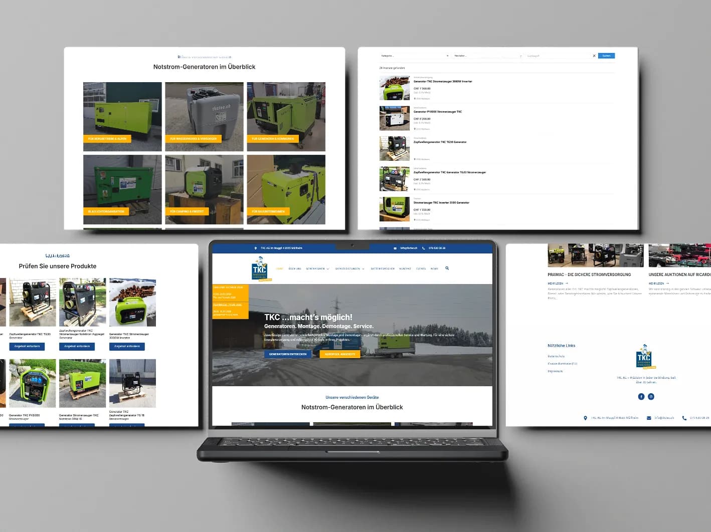 Website-Projekt TKC AG