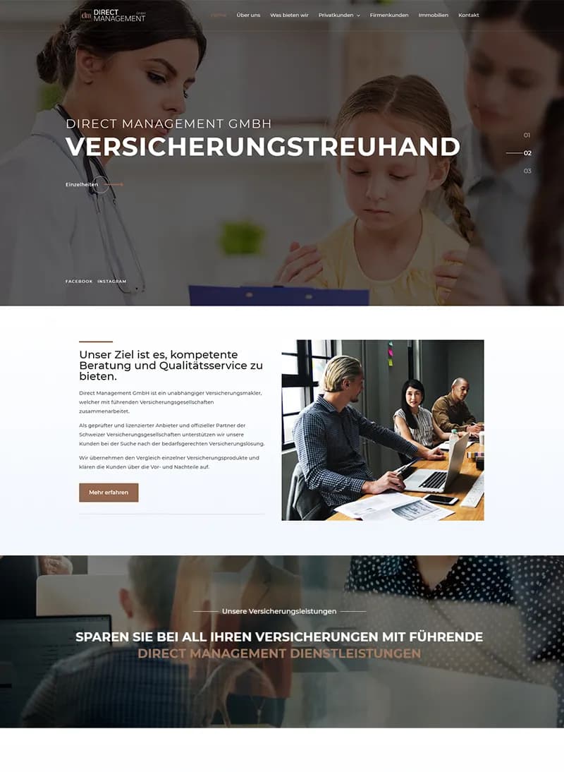 Webdesign & Website-Erstellung – Beispiel 2