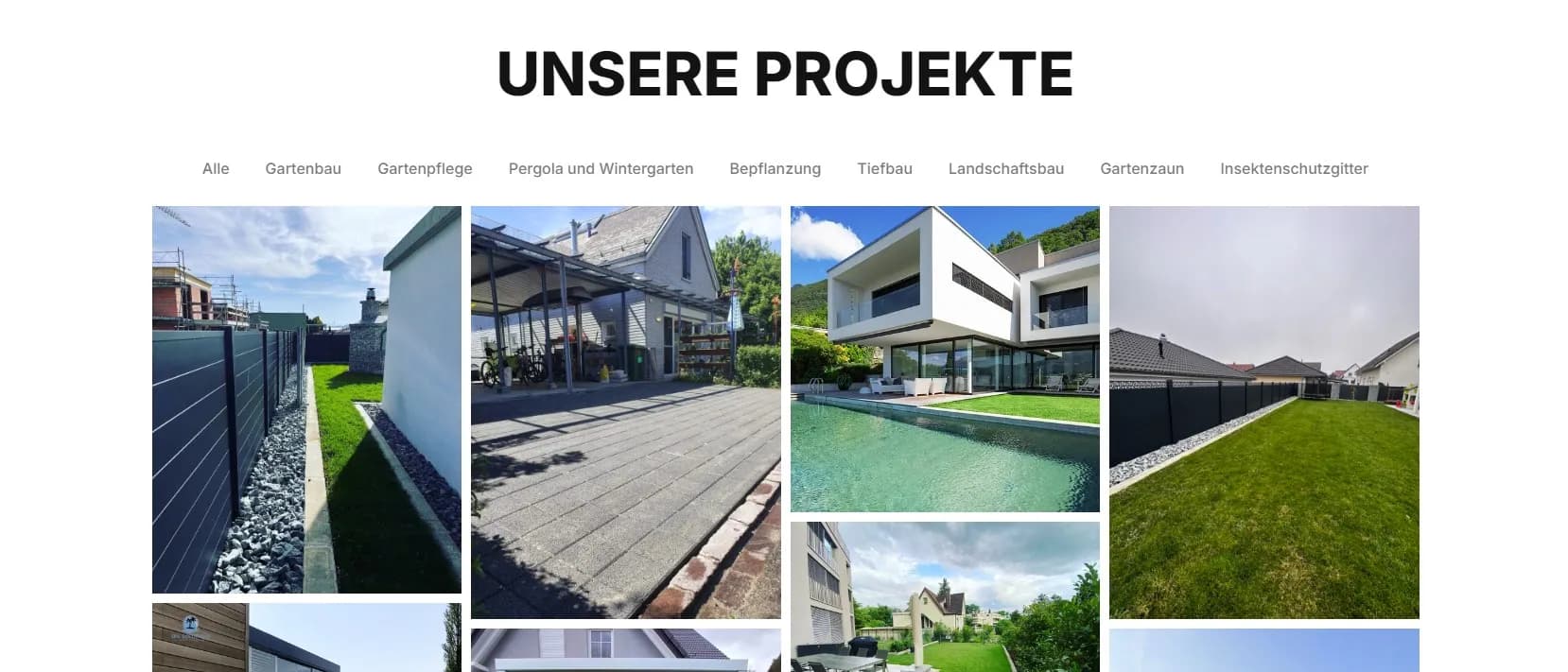 Screenshot des Projekts