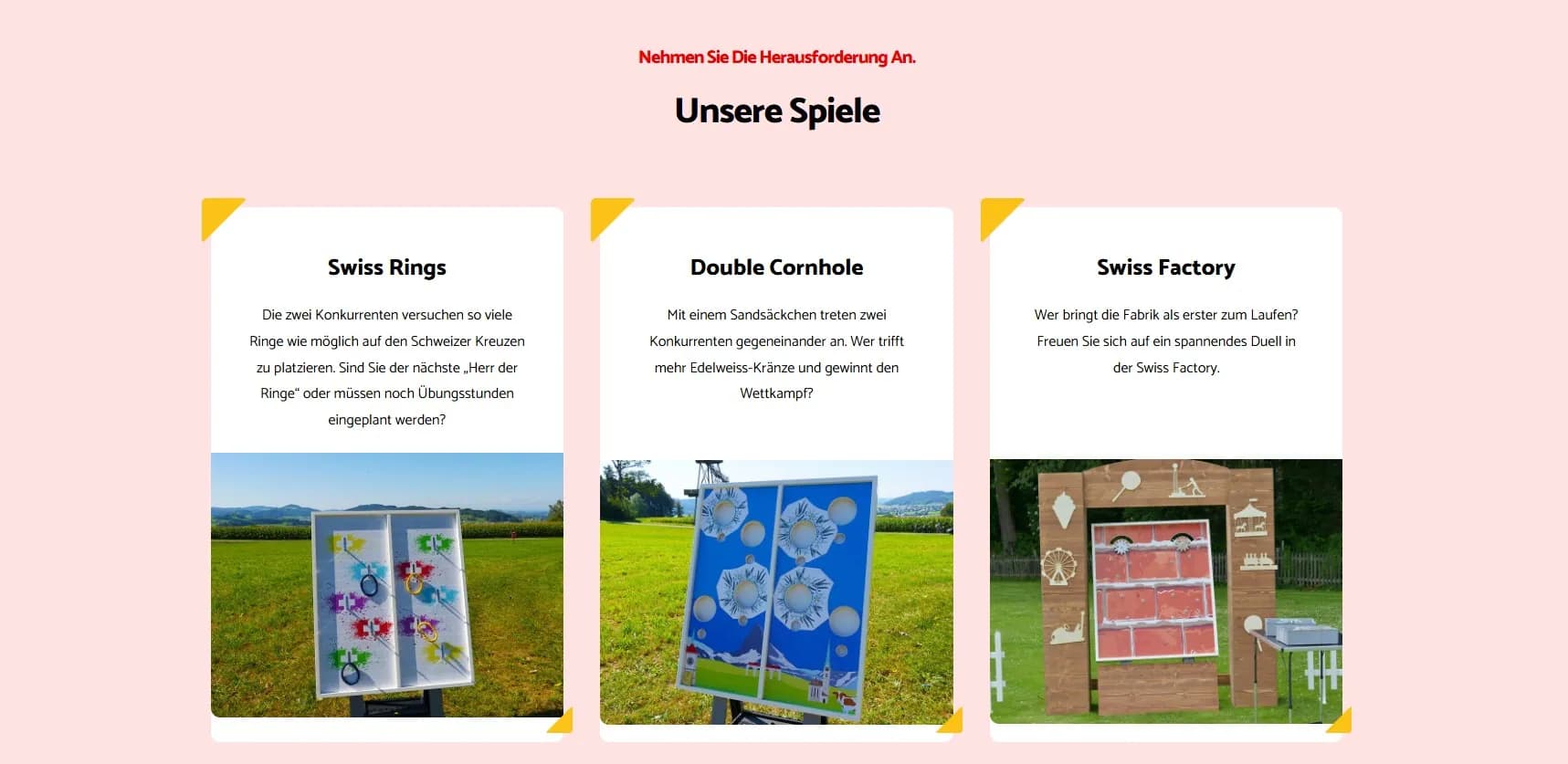 Screenshot des Projekts