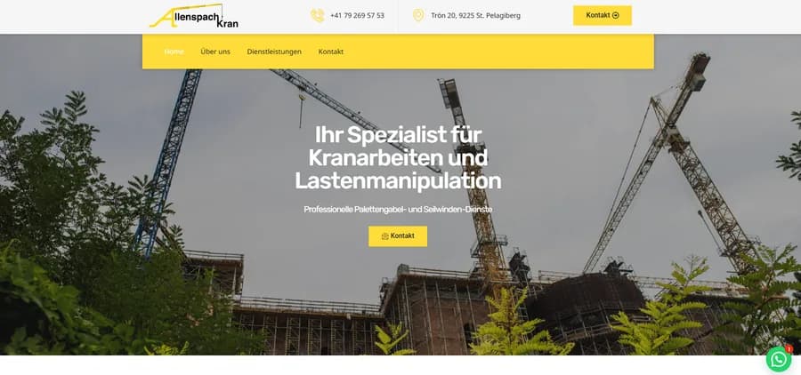 Allenspach Kran GmbH – Projektvorschau