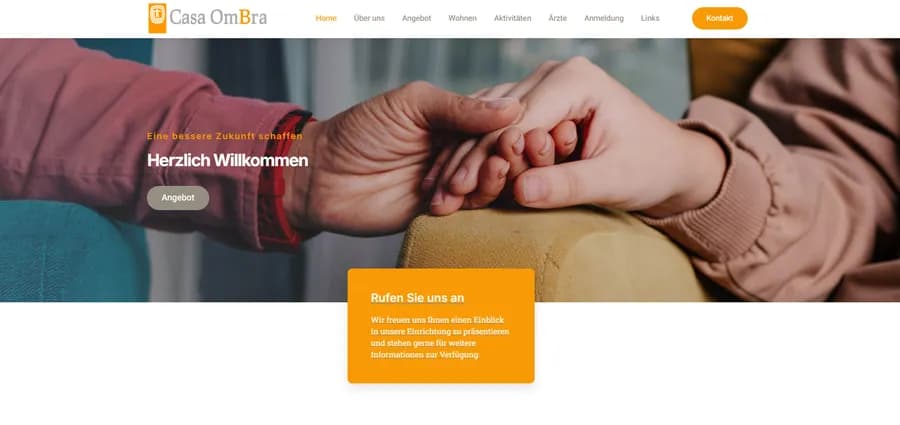 Website-Projekt Casa OmBra
