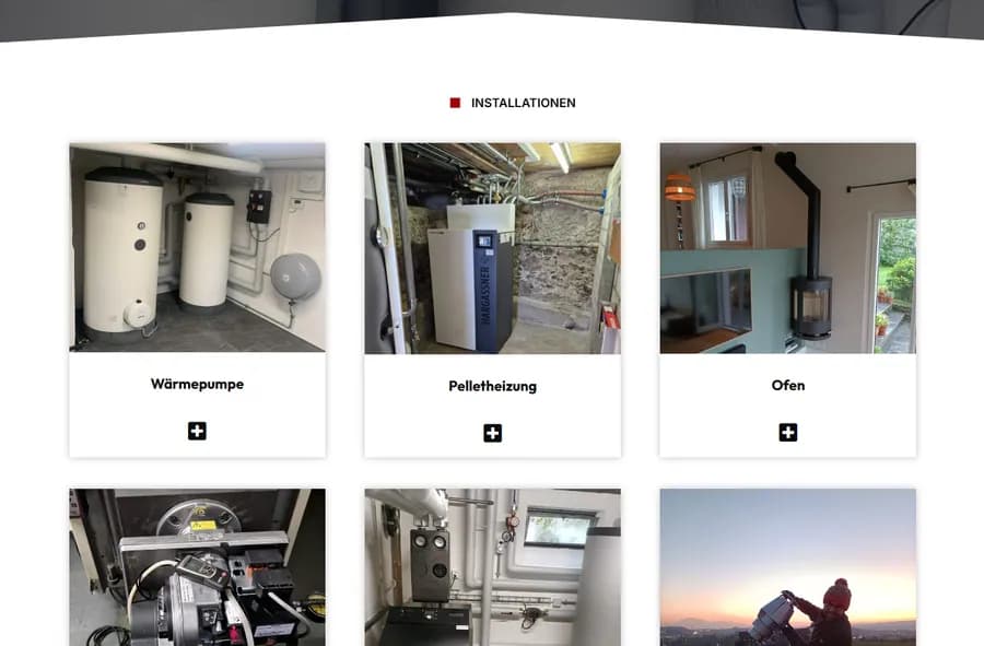 Screenshot des Projekts