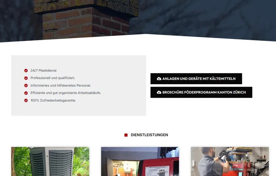 Screenshot des Projekts