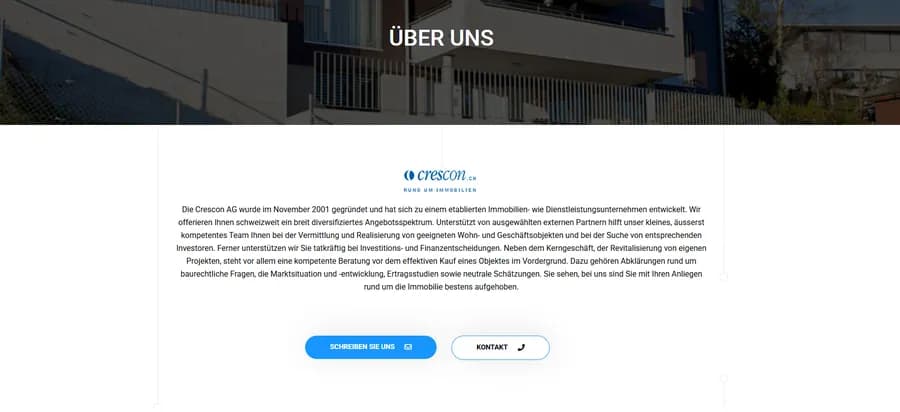 Screenshot des Projekts