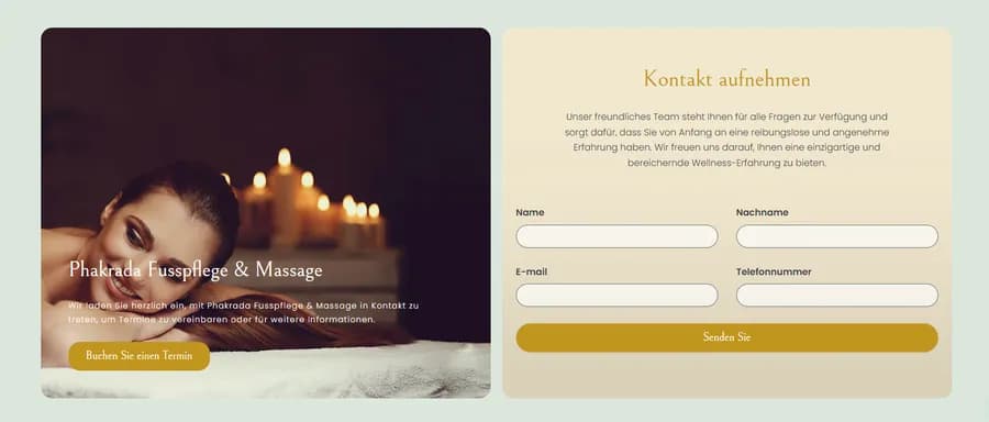 Screenshot des Projekts
