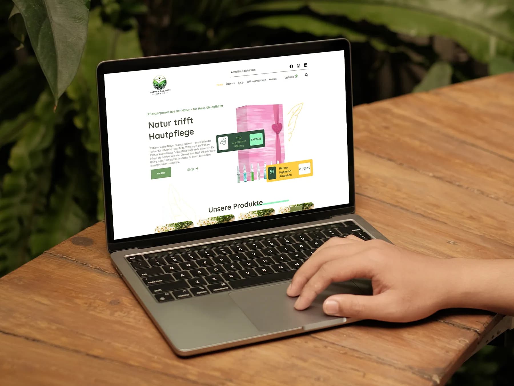 Natura Balance Schweiz – Projektvorschau